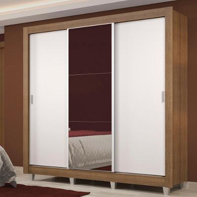 Guarda Roupa Casal Lyon Plus 3 Portas de Correr Madesa