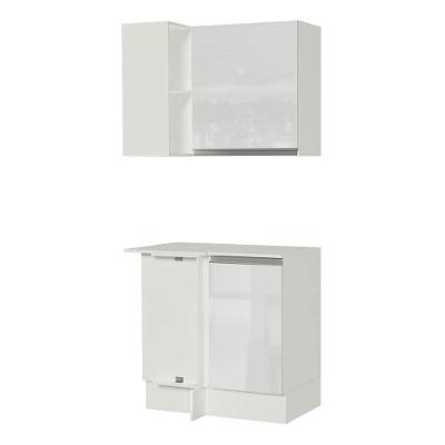 Kit Canto Madesa Smart 2 Portas E Nicho