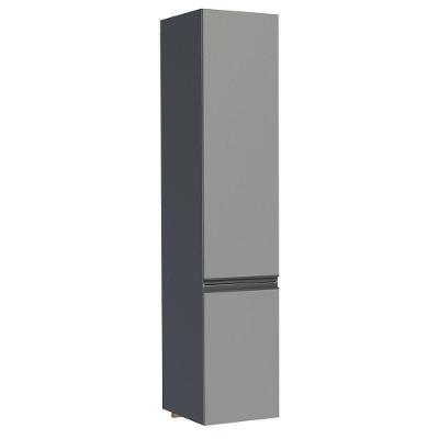 Paneleiro 40 Cm 2 Portas Suspenso Cinza Nice Madesa Cinza