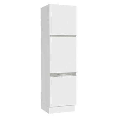 Paneleiro Glamy 3 Portas 60cm Branco Madesa