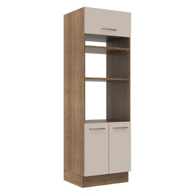 Torre Quente 70Cm 3 Portas Rustic/crema Agata Madesa Rustic