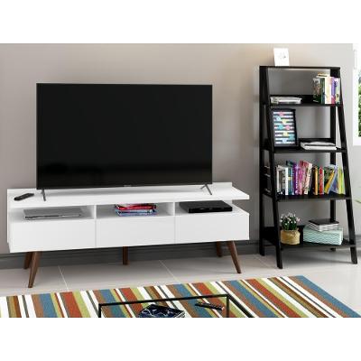 Rack Para Tv Até 65 Polegadas Madesa Londres Estante Escada