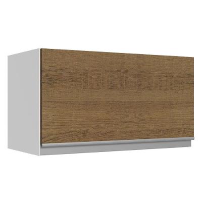 Armário Aéreo Acordes 100% Mdf 60cm 1 Porta Branco Rustic