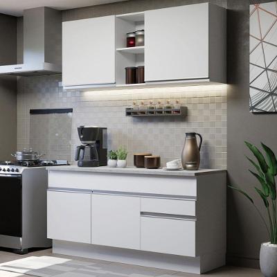 Cozinha Compacta 150001 Com Armário E Balcão Branco Branco