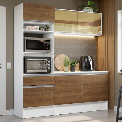 Cozinha Compacta Diamante com Armário Balcão e Tampo Madesa