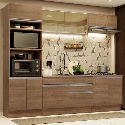 Cozinha Completa 270010 Com Armário E Balcão RusticRustic
