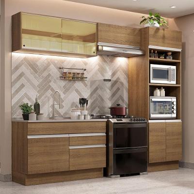 Cozinha Completa 270012 Com Armário E Balcão RusticRustic
