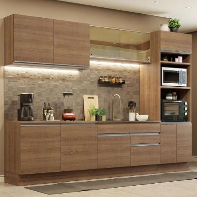 Cozinha Completa 310001 Com Armário E Balcão RusticRustic