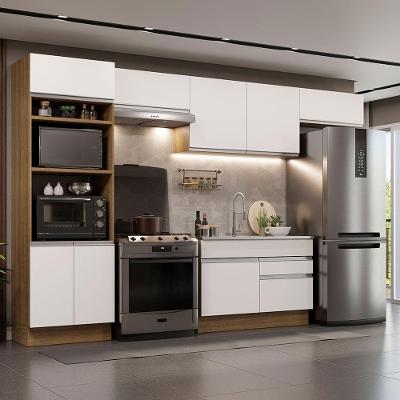 Cozinha Completa 350001 Com Armário E Balcão Rustic/branco