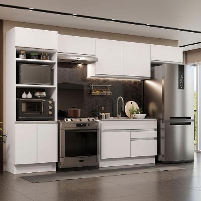 Cozinha Completa 350001 Com Armário E Balcão Branco Branco
