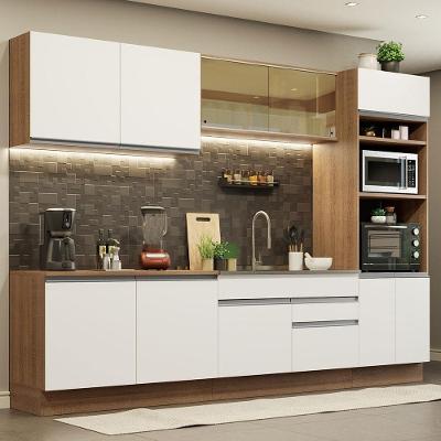 Cozinha Completa 310001 Com Armário E Balcão Rustic/branco