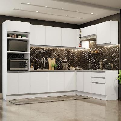 Cozinha Completa 479001 Com Armário E Balcão Branco Branco