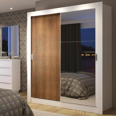 Guarda-Roupa Solteiro Dallas Plus 2 Portas 4 Gavetas Madesa