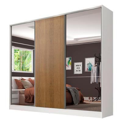 Guarda Roupa Casal Royale 3 Portas de Correr Madesa
