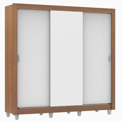 Guarda Roupa Casal Mônaco 3 Portas de Correr Madesa
