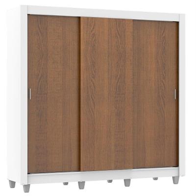 Guarda Roupa Casal Mônaco 3 Portas de Correr Madesa