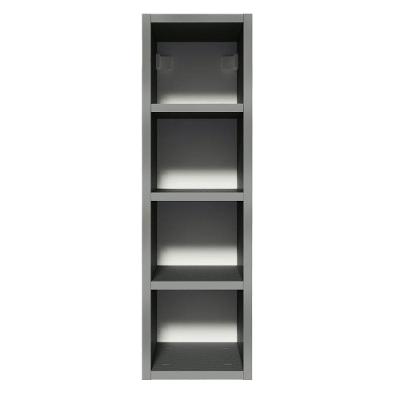 Adega 20 Cm Com 4 Nichos Cinza Nice Madesa Cinza