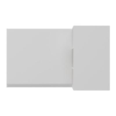 Armário De Cozinha Aéreo De Canto Veneza Multimóveis V3742 Branco Branco