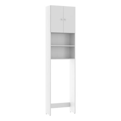 Armário De Banheiro Para Vaso Sanitário Multimóveis Com 2 Portas Branco