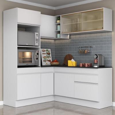 Armário De Cozinha Completa De Canto Mp2098.891 Branco