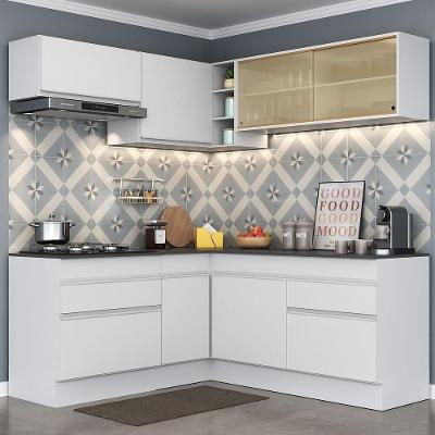 Armário De Cozinha Completa De Canto Mp2097.891 Branco