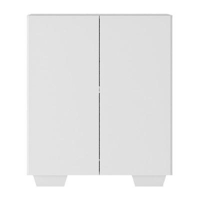 Armário Lavanderia Com 2 Portas Multimóveis Branco