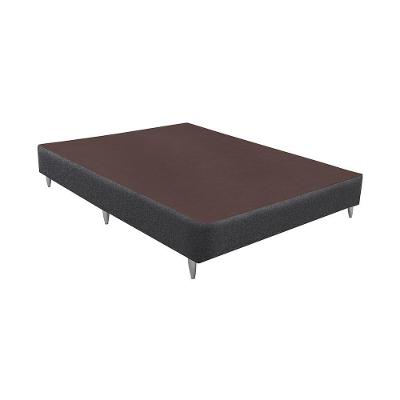 Base Sommier Linho Cinza Viúva (128X188X30) Linho - Ortobom