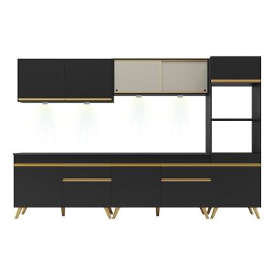 Cozinha Completa 5 Peças Com Leds Mp2014 Veneza Up