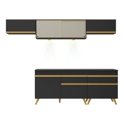 Cozinha Completa 5 Peças Com Leds Mp2033 Veneza Up