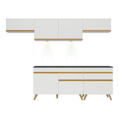 Cozinha Completa 5 Peças Com Leds Mp2032 Veneza Up