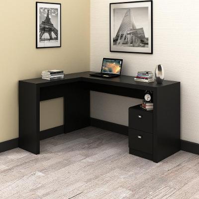 Escrivaninha/Mesa Com 2 Gavetas Cr25032 Preto