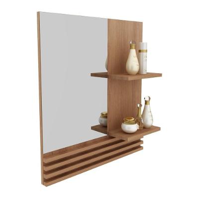Espelheira Para Banheiro 60Cm Multimóveis Vcr10092 Amêndoa Amêndoa