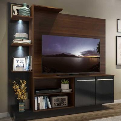 Estante 2 Leds Painel Tv 55''  2 Portas Dallas