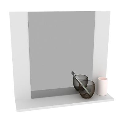 Espelheira Para Banheiro 60Cm Multimóveis Vcr10090 Branco Branco