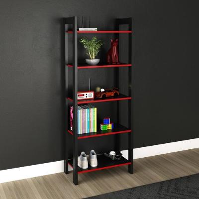 Estante Gamer Multiuso 65 Cm Cr25061 Preta/Vermelha