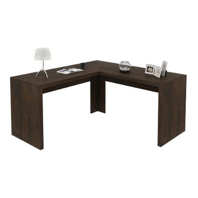 Escrivaninha/Mesa Escritório De Canto Multimóveis Vcr25024 Rústico Rústico