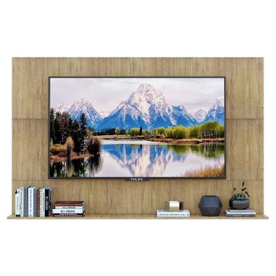 Painel Tv 65´´ Com Prateleira Amsterdã Rustic