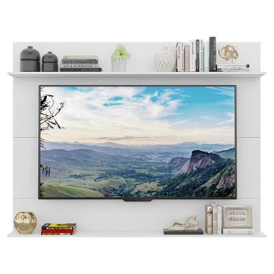 Painel Tv 65´´ Com Prateleiras Amsterdã Branco