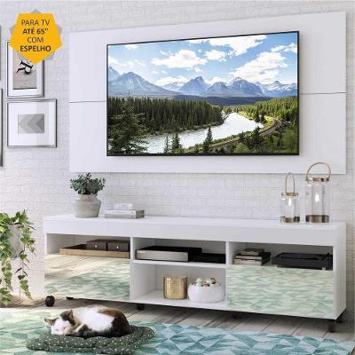 Rack Com Espelho Painel Tv 65'' 2 Portas Multimóveis