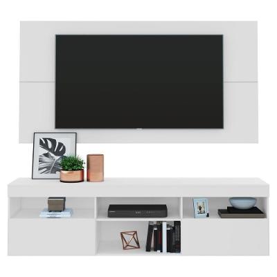 Rack com Painel e Suporte TV até 65" Flórida Multimóveis
