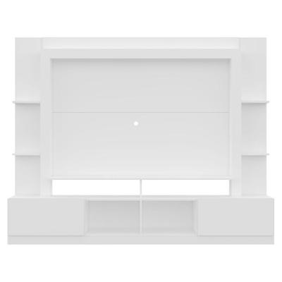 Rack Estante com Painel Tv 65 e 2 Portas Oslo Branco