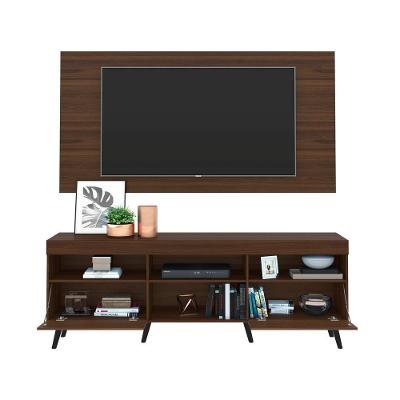 Rack com Painel TV até 65" e Pés Retrô Flórida Multimóveis