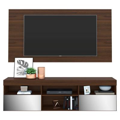 Rack com Painel TV até 65" e Espelho Flórida Multimóveis