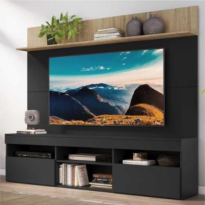Rack com Painel TV 65'' Madri Multimóveis e Prateleira