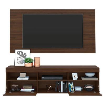 Rack com Painel Tv até 65" e 2 Portas Toronto Multimóveis