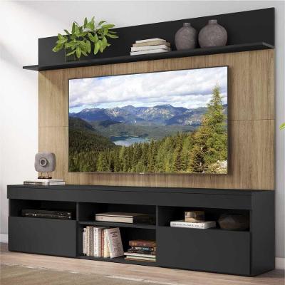 Rack com Painel TV 65'' Madri Multimóveis e Prateleira