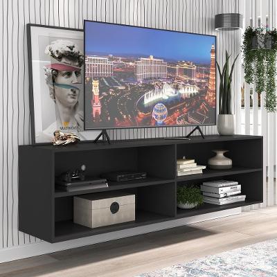 Rack Para Tv 75" Suspenso Jazz Mp1016 Preto