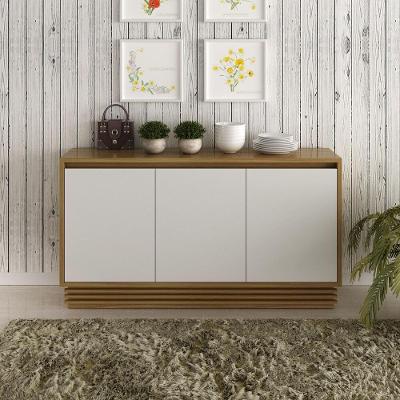 Aparador Buffet 3 Portas 1 Gav Cr50005 Natural/Off White