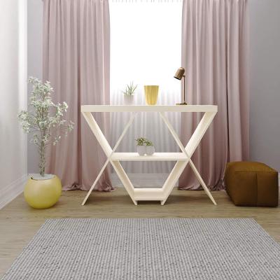 Aparador 110Cm Com Nichos Multimóveis Cr50029 Off White Off White