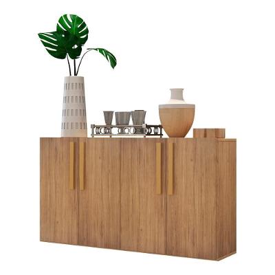 Aparador Buffet 4 Portas Viena V3604 Rustic/Natural Rustic/Natural